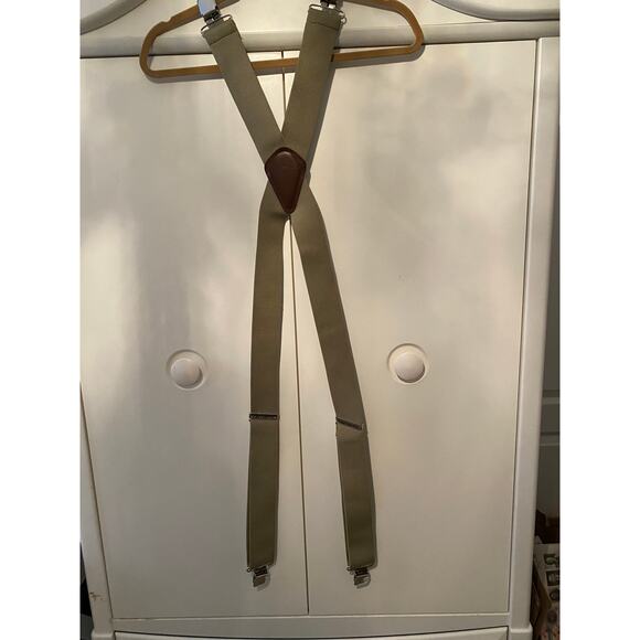 Carhartt Suspenders BEIGE Heavy Duty 1 1/2" wide in good condition - Picture 1 of 6